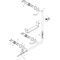 HG Brausestange UNICA COMFORT 1100mm L weiß/chrom