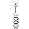 HG Ablaufgarnitur PUSH-OPEN f WT- und Bidetmischer brushed bronze