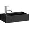 Laufen Handwaschbecken KARTELL 460x280mm Arm.bank li o ÜL o HL schwarz