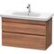 Duravit Waschtischunterbau DURASTYLE 448x930x610mm nussbaum natur