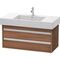 Duravit Waschtischunterbau KETHO 455x1000x480mm nussbaum natur