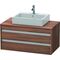 Duravit Waschtischunterbau KETHO 550x1000x496mm nussbaum natur