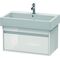 Duravit Waschtischunterbau KETHO 440x750x410mm weiß hochglanz