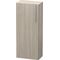 Duravit Halbhochschrank VERO 240x400x960mm Anschlag links pine silver