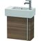 Duravit Waschtischunterbau VERO 211x450x428mm Ans links nussbaum natur