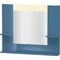 Duravit Spiegel VERO 142x1000x800mm Be stone blue hochglanz