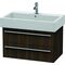 Duravit Waschtischunterbau X-LARGE 443x750x448mm nussbaum gebürstet