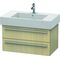 Duravit Waschtischunterbau X-LARGE 468x800x448mm mediterrane eiche