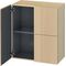 Duravit Halbhochschrank L-CUBE 700x363x800mm mediterrane eiche