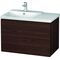 Duravit Waschtischunterbau L-CUBE 820x481x555mm nussbaum gebürstet