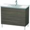 Duravit Waschtischunterbau L-CUBE 1020x481x709mm pine terra