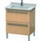 Duravit Waschtischunterbau X-LARGE 650x470x668mm eiche gebürstet