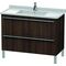 Duravit Waschtischunterbau X-LARGE 1000x470x668mm kastanie dunkel