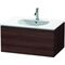 Duravit Waschtischunterbau L-CUBE 534x820x400mm kastanie dunkel