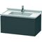 Duravit Waschtischunterbau L-CUBE 469x820x408mm graphit matt