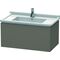 Duravit Waschtischunterbau L-CUBE 469x820x408mm flannel grey seidenmatt
