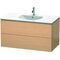 Duravit Waschtischunterbau L-CUBE 534x1020x550mm eiche gebürstet