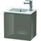 Duravit Waschtischunterbau L-CUBE 294x420x400mm Ans re fla grey hochglanz