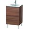Duravit Waschtischunterbau L-CUBE 419x520x704mm nussbaum natur