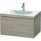 Duravit Möbelwaschtisch DARLING NEW 800x540mm o ÜL 1 Hahnloch pine silver