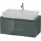 Duravit Konsolenunterschrank L-CUBE 400x920x477mm dolomiti grey hochglanz