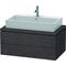 Duravit Konsolenunterschrank L-CUBE 400x920x547mm eiche dunkel gebürstet