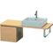 Duravit Konsolenunterschrank L-CUBE 400x420x477mm eiche gebürstet