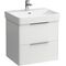 Laufen Waschtischunterbau BASE FÜR PRO S 530x570x440mm, 2 Schubladen verkehrsgra