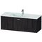 Duravit Waschtischunterbau XBASE 1 Auszug 440x1200x475mm kastanie dunkel