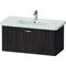 Duravit Waschtischunterbau XBASE 1 Auszug 448x930x448mm kastanie dunkel
