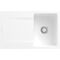 V&B Einbauspüle SILUET 45 FLAT 780x490mm Handbet. stone white