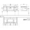 V&B Waschtischunterschrank LEGATO 1200x380x500mm Glossy White