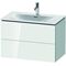 Duravit Waschtischunterbau L-CUBE 550x820x481mm weiß hochglanz