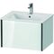 Duravit Waschtischunterbau XVIU 400x610x480mm Prof. sw ma weiß hochglanz