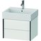 Duravit Waschtischunterbau XVIU 397x584x454mm Prof. sw matt weiß matt