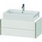 Duravit Konsolenunterschrank XVIU 400x900x478mm Prof. Champ matt weiß matt