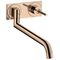 Einhebel-Spültischmischer AXOR UNO2 DN 15 UP f Wandmontage polished red gold
