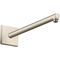 HG Brausearm AXOR 390mm, DN 15, eckig brushed nickel