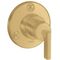 Ab-/Umstellventil AXOR CITTERIO T/Q UP mit Hebelgriff brushed gold optic