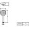V&B Handbrause UNIVERSAL SHOWERS 110x56x250mm, rund chrom