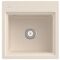 V&B Spüle SUBWAY STYLE 50 S 500x510mm m Abtr. anthr. Handbet. ivory
