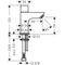HG Standventil 70 LOGIS DN 15 mattschwarz