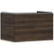 HG Waschtischunterschrank Xelu Q 780x485x550mm NB dunkel Griff mattweiß