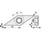Wendeschneidplatte VBMT 160404-M UNI35 Bearb.mittel PROMAT - VPE: 10