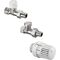 OV Thermostatventil-Set Uni LH Durchg V AV 9 m stufenl. Veinst DN 10