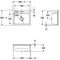 V&B Einbauspüle SUBWAY STYLE 60 S FLAT 580x490mm Abtr. Alu gebü Exzent. crema