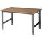 Werktisch Tom B1500xT1000xH760-1080mm Arbeitsplatte Buche Gestell anthrazitgrau