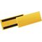 Etikettentasche B210xH74mm gelb magn.50 DURABLE