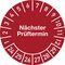 Mehrjahresprüfplakette D.30mm Nächster Prüftermin 2024-2029 Folie Btl.a 100 St.