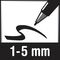 edding Whiteboardmarker 363 4-363004 1-5mm Keilspitze grün